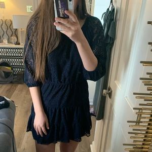 Navy Lace Dress!!